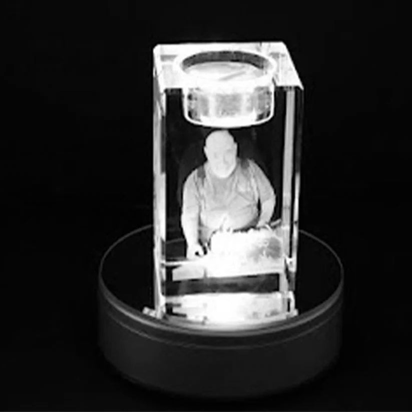 Crystal Candle Holder