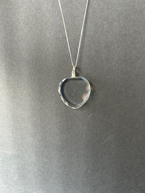 Heart Neacklace for Personalized Engraving