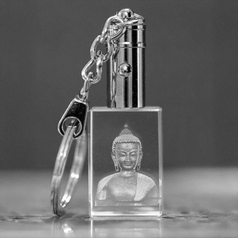 Horizontal Keychain for Personalized Engraving