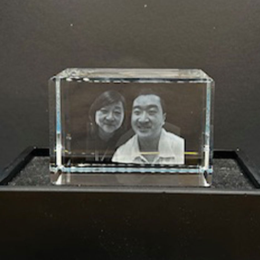 Rectangular Crystal for Group Photo