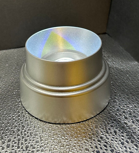 Concave Silver light base